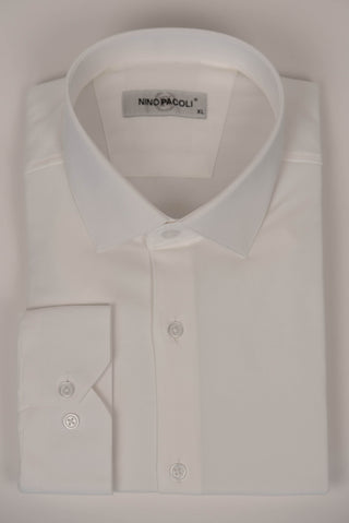 White Nino Pacoli regular fit shirt