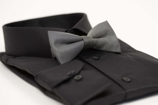 Black Nino Pacoli slim-fit shirt