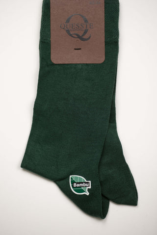 Dark green socks
