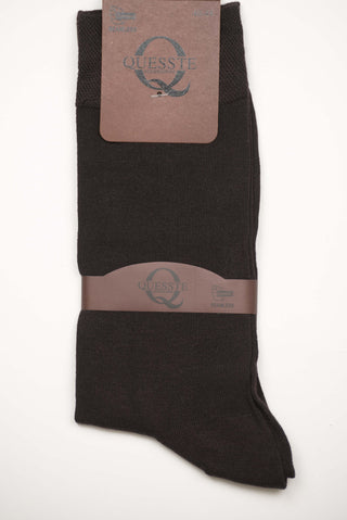 Dark brown socks