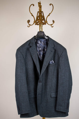 Tumši zila Dekon's lielo izmēru žakete