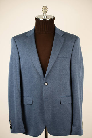 Zila Lozenge regulāra piegriezuma elastīga auduma žakete