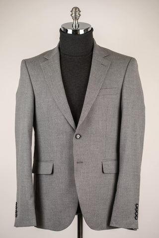 Pelēka Lozenge regulāra piegriezuma elastīga auduma žakete