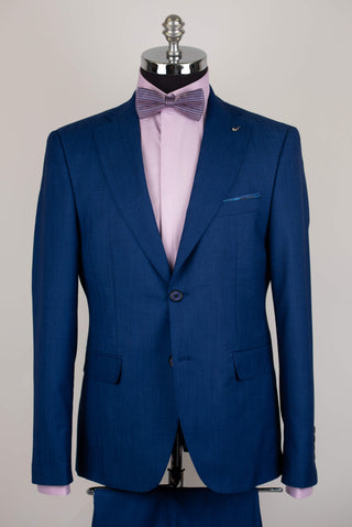 Blue Lucio slim fit suit