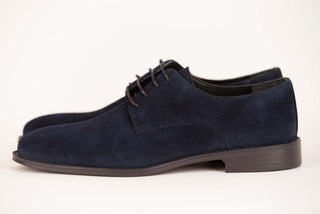 Dark blue Derimo suede shoes