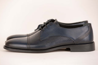 Dark blue Derimo leather shoes
