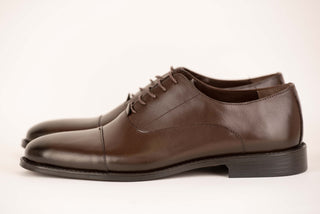 Dark brown Derimo leather shoes