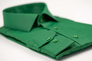 Green Nino Pacoli slim-fit shirt