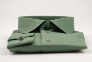 Sūnu zaļš Nino Pacoli slim fit krekls