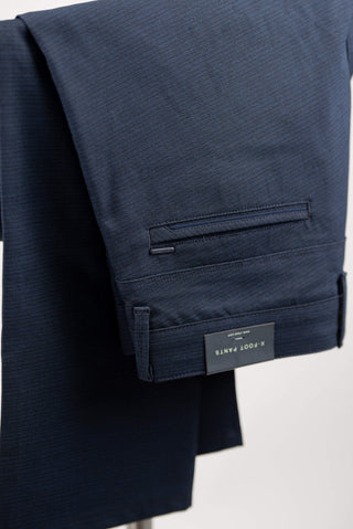 Blue X-Foot casual pants