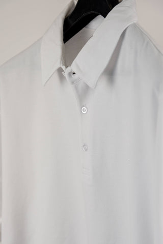 White Dekon's plus size polo shirt