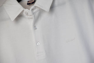 White Dekon's plus size polo shirt