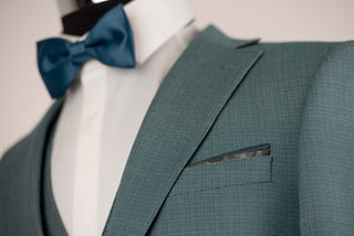 Zaļš Lucio slim fit uzvalks ar vesti