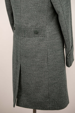 Green Quesste double-breasted coat