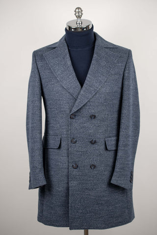 Blue Quesste double-breasted coat