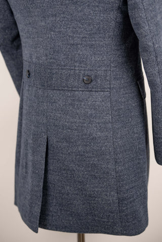 Blue Quesste double-breasted coat