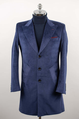 Blue Wessi suede coat