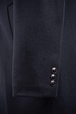 Dark blue Lozenge coat with warm padded lining