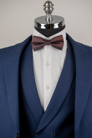 Tumši zils Quesste slim fit uzvalks ar divrindu pogu vesti