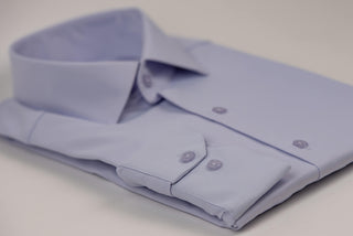 Gaiši violets Nino Pacoli viegli gludināms, maz burzīgs regulāra piegriezuma krekls