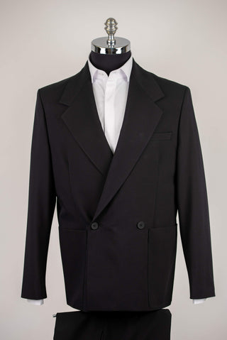 Black Antioch oversized suit