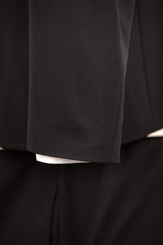 Black Antioch oversized suit