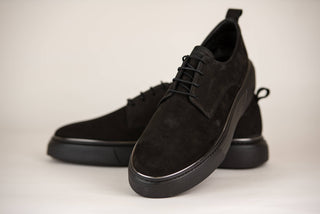 Melnas Toroslar zamšādas kurpes