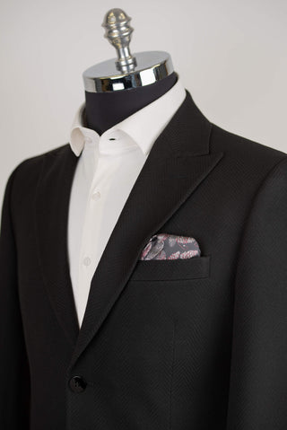 Melna Quesste slim fit žakete