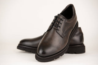 Tumši brūnas Toroslar ādas kurpes