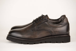 Tumši brūnas Toroslar ādas kurpes