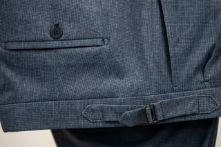 Zils Quesste viegls, elpojošs, maz burzīgs slim fit uzvalks