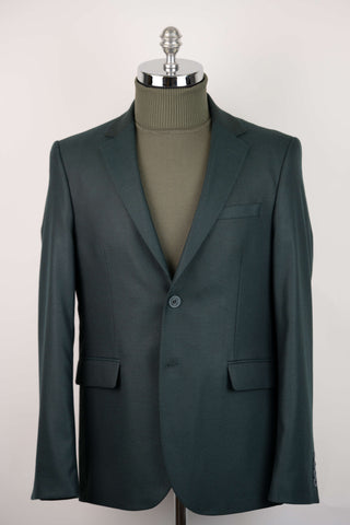 Dark green Montmen slim fit blazer