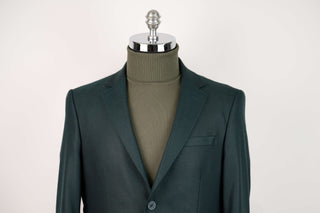 Dark green Montmen slim fit blazer