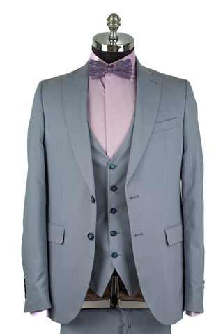 Light blue Quesste extended suit with a vest