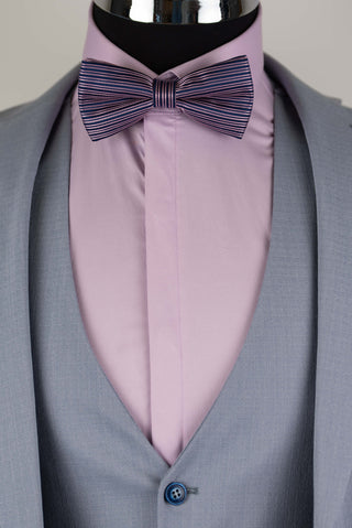 Light blue Quesste extended suit with a vest