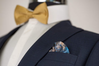 Dark blue Quesste extended suit with a vest