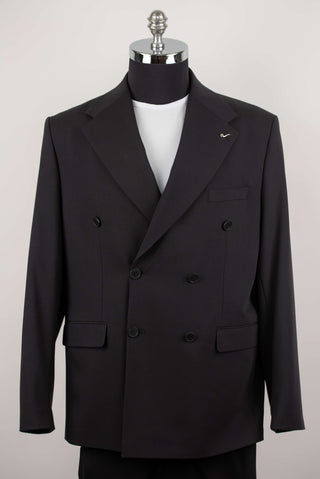 Melns Lucio divrindu pogu oversize uzvalks