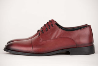 Light burgundy Derimo leather shoes