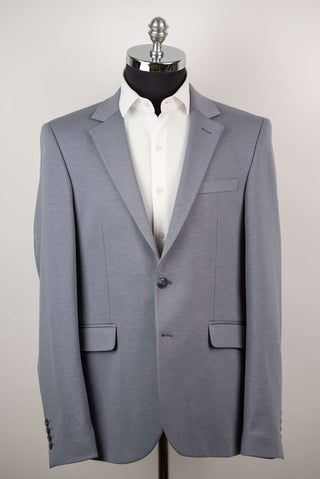 Grey Lozenge extended stretch blazer
