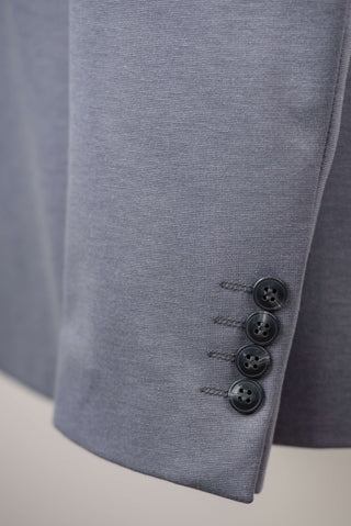 Grey Lozenge extended stretch blazer