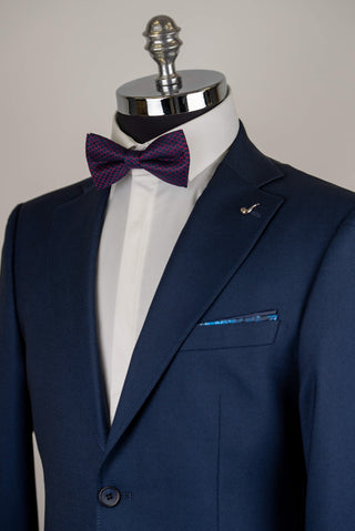 Dark blue Lucio regular fit suit