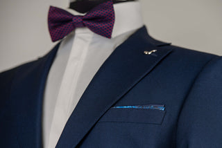 Dark blue Lucio regular fit suit