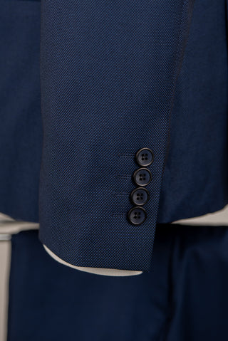 Dark blue Lucio regular fit suit