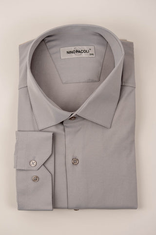 Light gray Nino Pacoli regular fit shirt