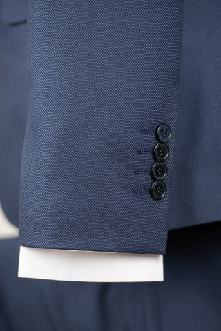 Zils Azzaro slim fit uzvalks ar vesti