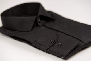 Black Nino Pacoli regular fit shirt