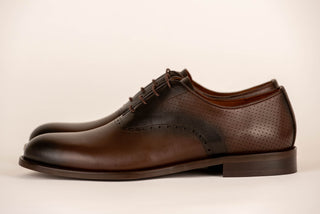 Dark brown Toroslar leather shoes