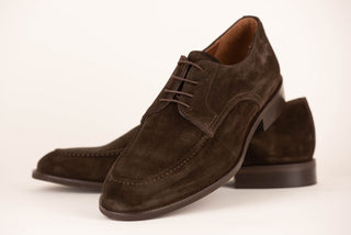 Tumši brūnas Toroslar zamšādas kurpes