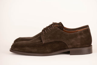Dark brown Toroslar suede shoes