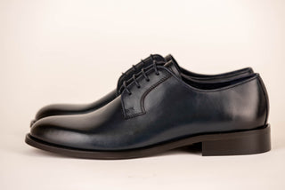 Dark blue Derimo leather shoes